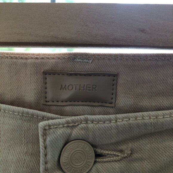 Mother The Weekender Marzipan Chalk It Up Stretch Flare Jeans 32 - Picture 7 of 7